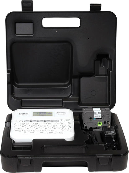 Brother P-Touch PT-D410VP Home / Office Advanced Label Maker | Connect via USB to Create and Print on TZe Label Tapes up to ~3/4 inch