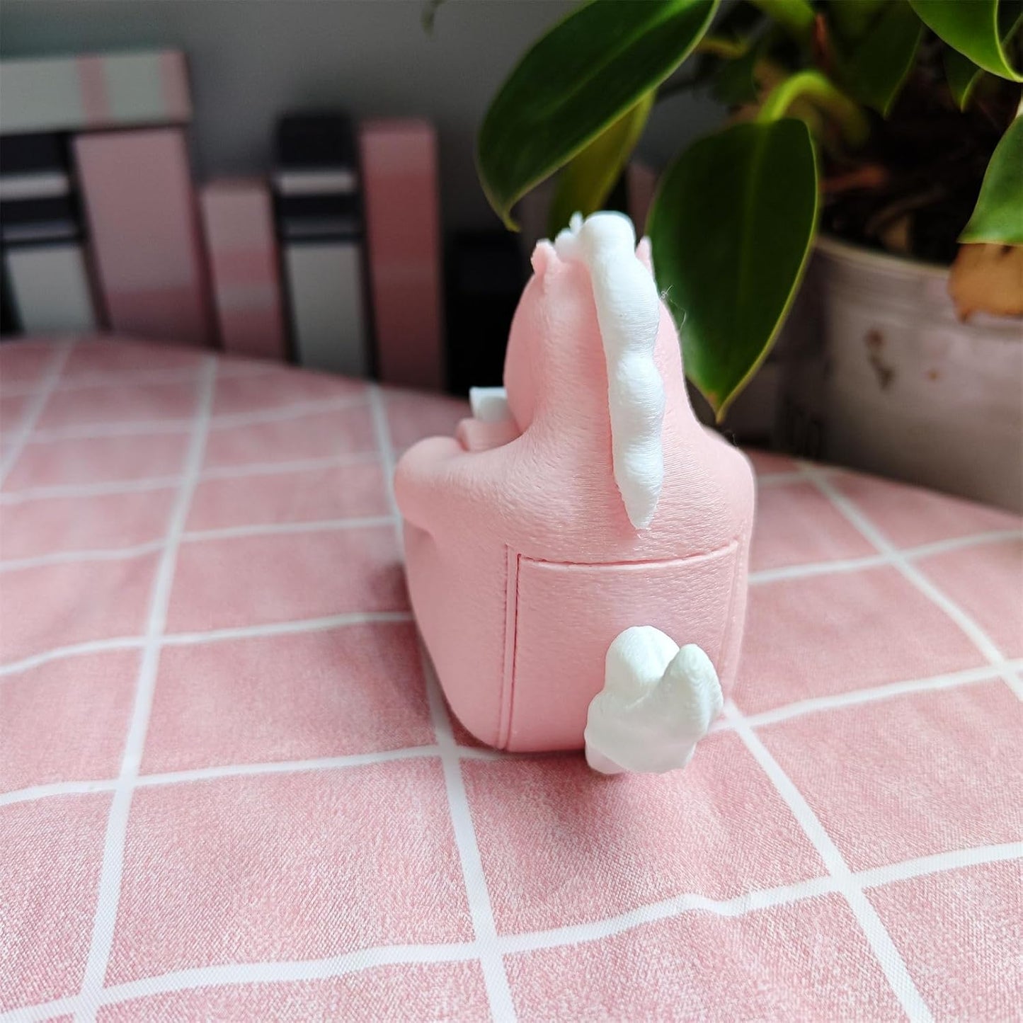 Unicorn_Animal Stamp Roll Holder for Roll Stamps Postage Stamp Dispenser for Home Office, No Stamps, 1.18" Core, C01