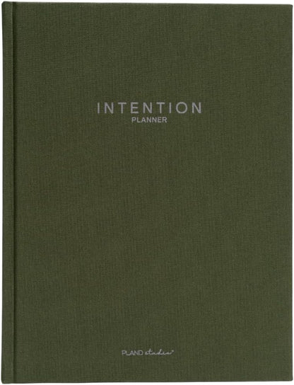 Pland Studio 90-Day Productivity Planner – Forest Sage Hardcover | Undated Daily Journal with Habit Tracker, Vision Board, and Focused Goal Setting for Entrepreneurs, Creatives & Busy Professionals