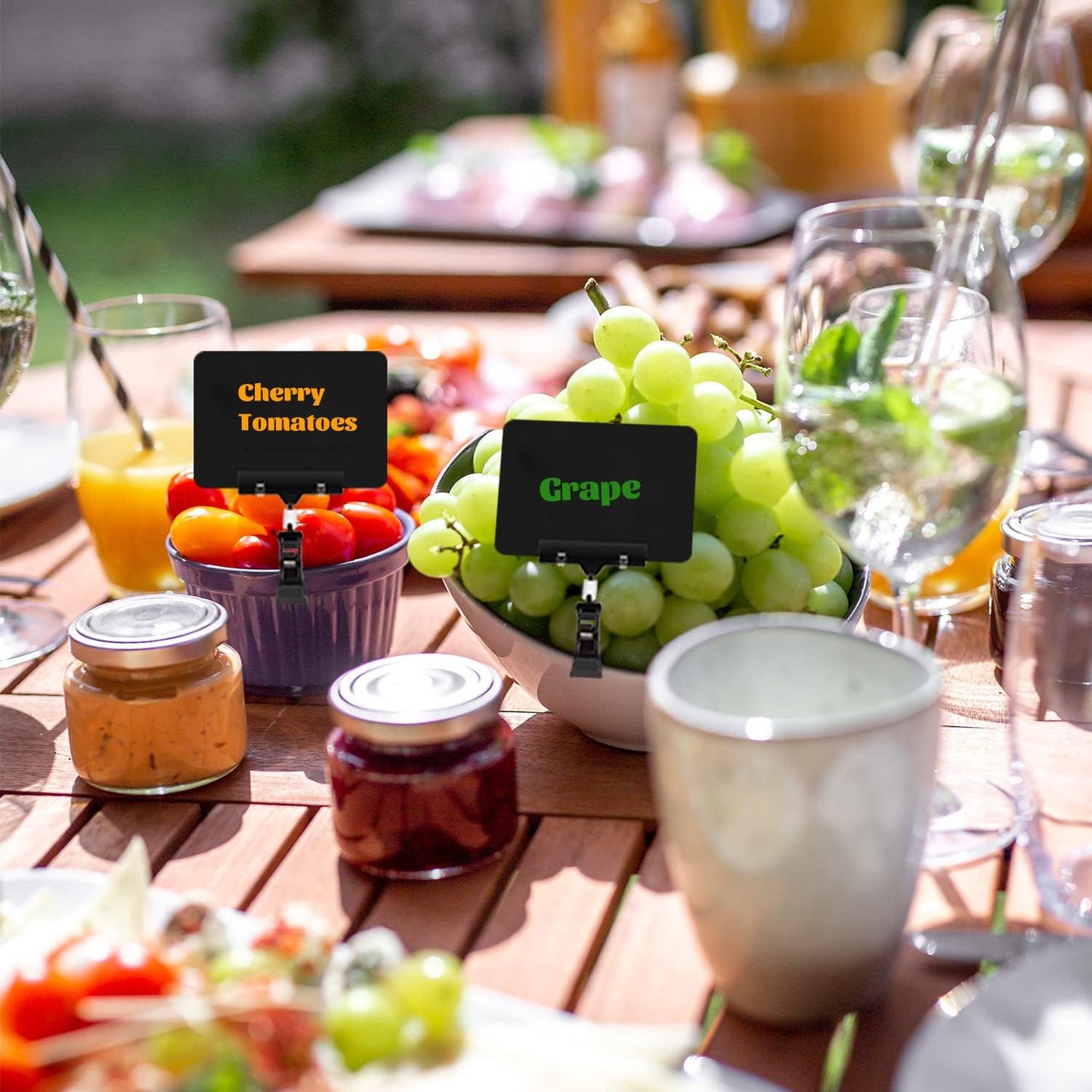 Mini Black Sign Holder Clips for Display, 10 Pcs Plastic Sign Holder Clips for Retail, Swivel Price Signs Clip, Rotatable Price Shelf Clips for Store Clothing Rack Merchandise Shelf Basket