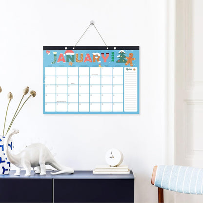 SUNEE Desk Calendar 2025-2026, 18 Months from Oct. 2025 to Mar. 2027, 17"x12" Academic 2026 Calendar for Home, School, or Office Desk Top Organizing, Seasons Color Monthy Calendar 2026