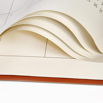 Large Desk Calendar 2025-2026 with Desk Mat, Desktop Calendar Runs From July 2025 to December 2026, Desk Pad Calendar 22 x 17 Inch Perfect for Planning, Organizing, and Scheduling Your Life (Brown)