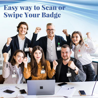 Honoson 30 Pcs Heavy Duty Retractable Badge Reels Batch ID Badge Holder Retractable Clip Bulk Key Holder with Ring for Office Worker Employee, Doctor Nurse Gifts (Warm Color)