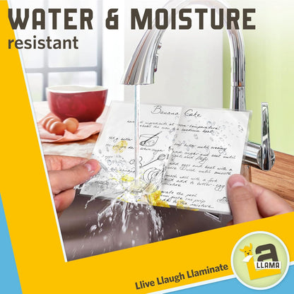 Thermal Laminating Pouches, 5.3 x 7.3 Inches, 3 Mil Thick, 50 Pack, Suited for Photo Size Laminating Sheets 5 x 7