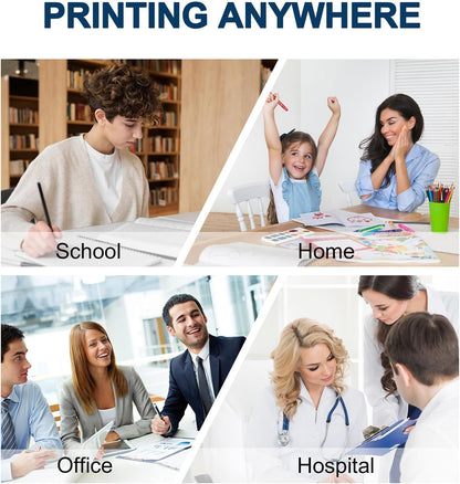 210X Toner Cartridges Set 4 Pack High Yield Replacement for 210X 210A Toner Cartridge, Fitting for Color Pro MFP 4301fdw 4301dn 4301dw, Pro 4201dw 4201dn with Upgraded Chip（Black Cyan Yellow Magenta