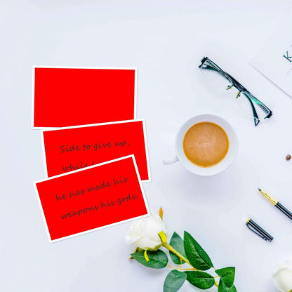 PARLAIM 3" x 5" Rectangle Sticker Labels Adhesive Color Code Stickers, 250PCS Inventory Label Tags for Business, School, Fluorescent Red