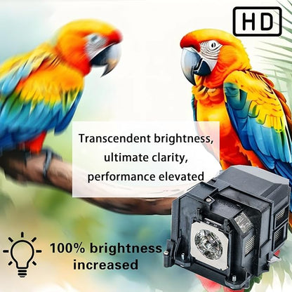 V13H010L71 Replacement Projector Lamp Bulb for Epson ELPLP71 BrightLink 475Wi 485Wi 480i PowerLite 485W 480 475W 470 EB-485Wi EB-485W EB-470 EB-1410Wi EB-475Wi EB-475W EB-1400W with Housing