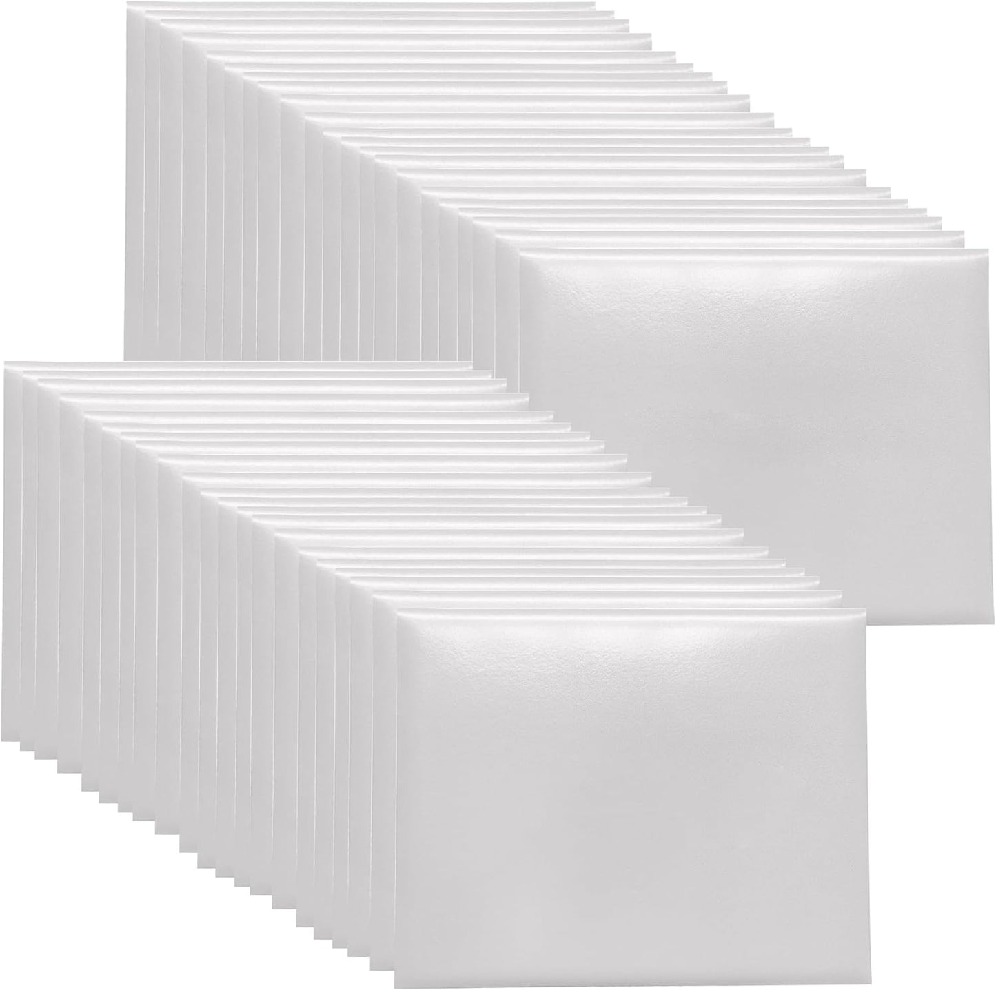 40 PCS Smooth Diploma Certificate Cover 8 1/2" x 11" White