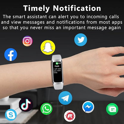 Fitness Tracker Activity Tracker Smart Watch 1.10''AMOLED Touch Color Screen,Smart Watch with 24/7 Blood Oxygen Heart Rate,Sleep Monitor,IP68 Waterproof,Step Counter Health for Women Men (Gray)