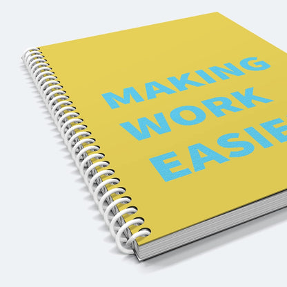 Binditek 50 Pack Plastic Spiral Binding Coils, 6mm(1/4"), 30 Sheet Capacity, 4:1 Pitch, White, 48Loops, for Letter Size, for Students and Coworkers