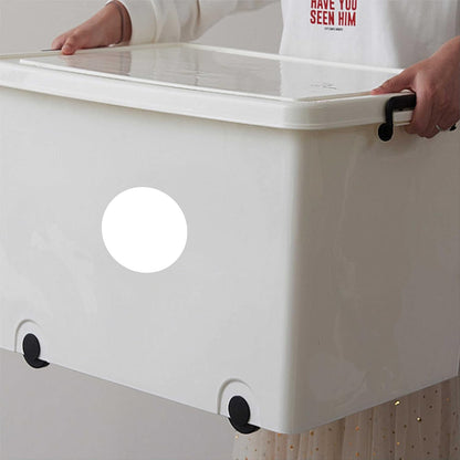 PARLAIM 3” Round Color-Code Dot Stickers Color Cod Stickers,500 per Dispenser Box Roll dots Label,White Inventory Circle Sticker(NOT Work on Printer