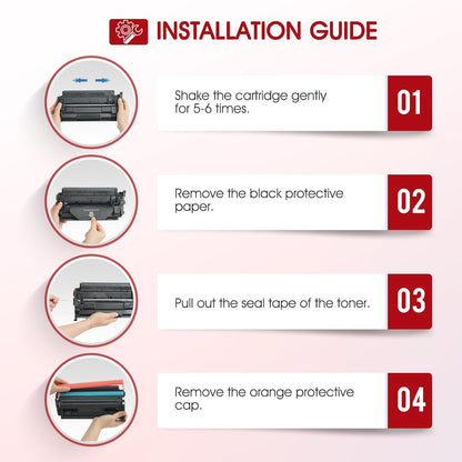 070 Toner Cartridge Black 2 Pack Compatible for Canon 070 Toner Cartridge 070 070H CRG070 CRG-070 CRG070H CRG-070H for Canon imageCLASS MF465 MF462 LBP247 LBP246 Printer Ink