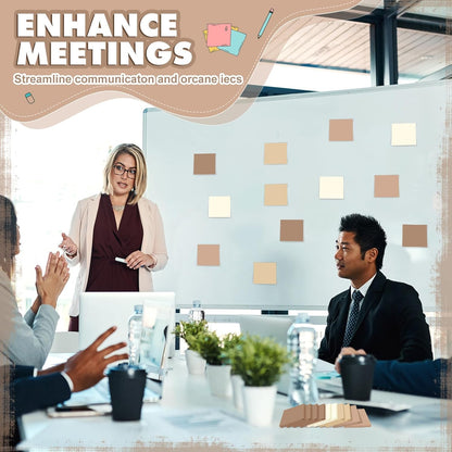 Fainne 24 Pack Sticky Notes Bulk Back to School Supplies Self Stick Note Pads Paper Memo for Office First Day of School Student Teacher Essentials (2 x 2 Inches,Simple Color)