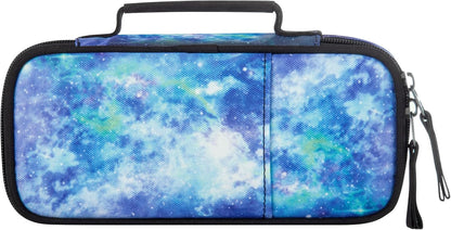 Choco Mocha Sky Pencil Case for Boys, Soft Pencil Case Kids Pencils Pouch for Kindergarten Boys, Blue