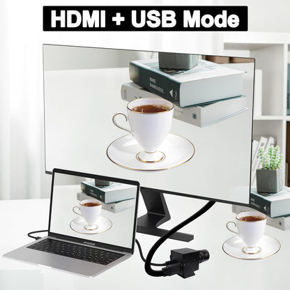 SVPRO 4K USB HDMI Camera Manual Zoom Webcam for Close Up with 2.8-12mm Variable Lens,Plug and Play Camera for Industrial,Streaming and Home Video