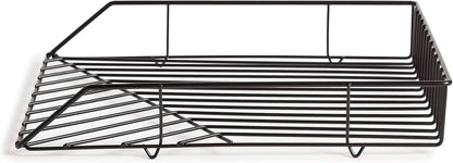 U Brands Vena Paper Tray, Black