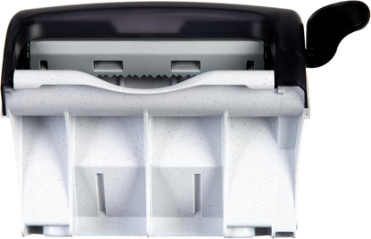 San Jamar Classic Element Paper Towel Dispenser Wall-Mounted Commercial Roll Dispenser, Fits All Core Sizes with Lever for Bathroom, Kitchens, and Restaurants, Plastic, Universal Paper, Black Pearl
