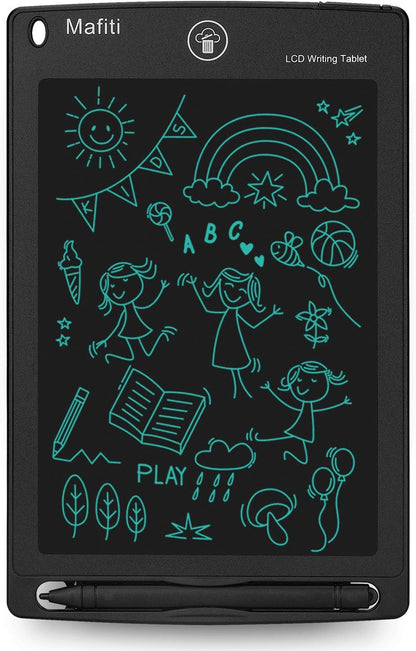 mafiti 10 Pack LCD Writing Tablet 8.5 Inch Electronic Drawing Pads for Kids Portable Ewriter Doodle Board Black