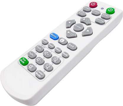 A-00010003 Projector Remote Control for ViewSonic LS500WH, LS510W, LS510WH-2, LS550W, LS550WH, LS560HDH, LS560W, LS560WH, LS620X, PX701-4K, PX701-4KE, PX703HDH, PX728-4K, PX748-4K