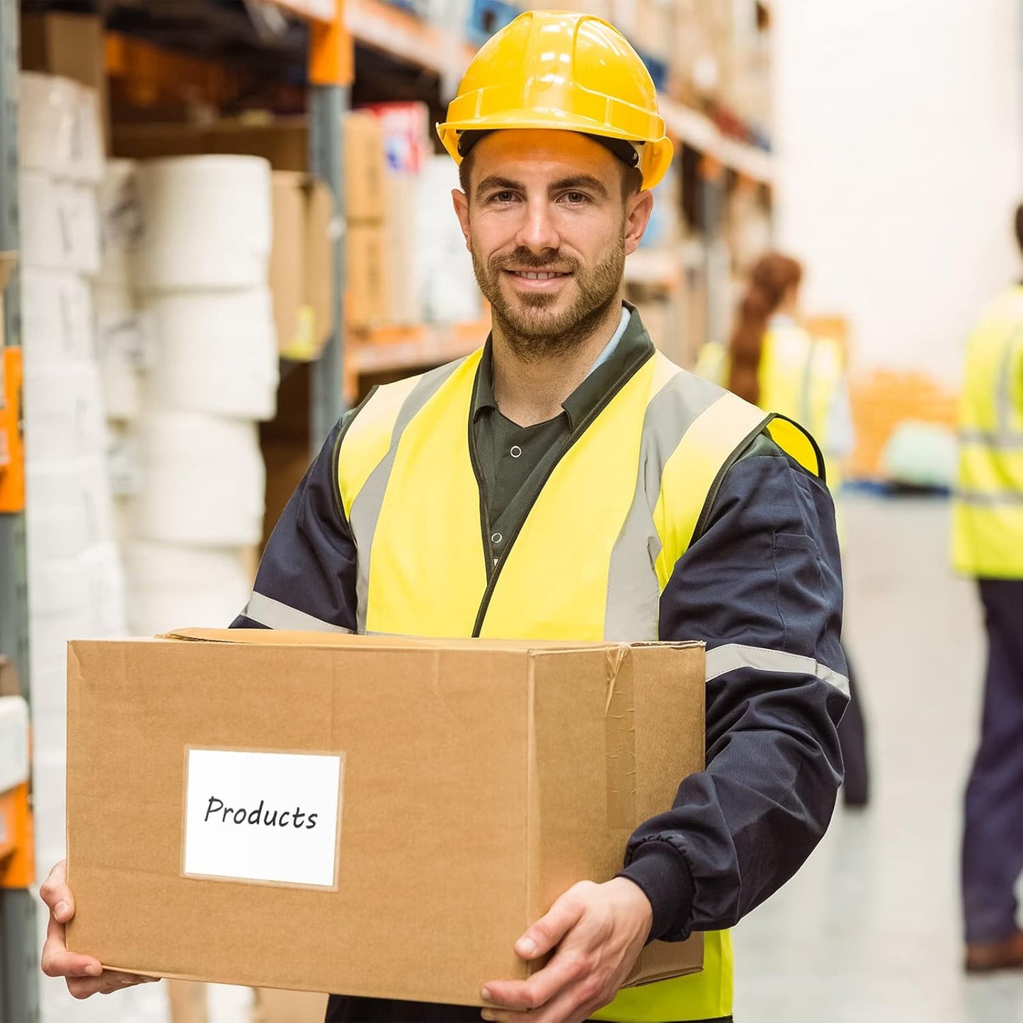 Outus 60 Sets Self Adhesive Index Card Pockets with Blank Cards 4 x 2.5 Clear Adhesive Pockets Label Holders Bin Labels for Storage Bins Organizing Box Drawer