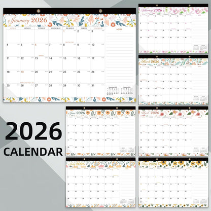 COMIX 12 Month Desk Calendar 2026 (Jan 2026–Dec 2026) – 17" x 12" Wall Calendar with to-Do List & Notes,2026 Calendar Monthly Planner for Home, School, or Office Organization