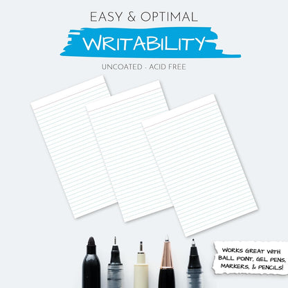 Home Advantage Vertically Ruled White Index Cards, Note Cards (5-x-8-inch)