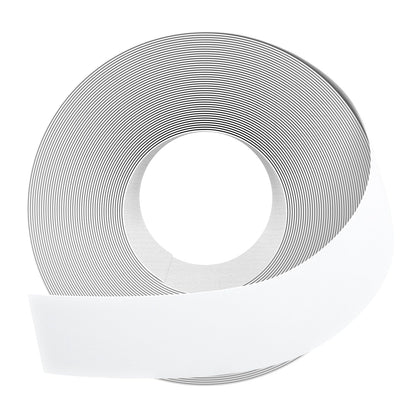 GSCIT Club White Edge Banding, 1 1/2 inch x 50ft Melamine Edge Banding with Hot Melt Adhesive Preglued Cabinet Edge Banding Flexible White Veneer Edging