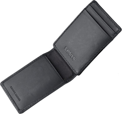 Levi's Men's RFID Slim Everyday Front Pocket Card Case Wallet