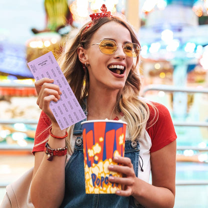 Kosiz 504 Sheets 25 Bid Raffle Ticket with Different Numbers Per Sheet Chinese Auction Tickets for Events Church Basket Auction Silent (Multicolor)