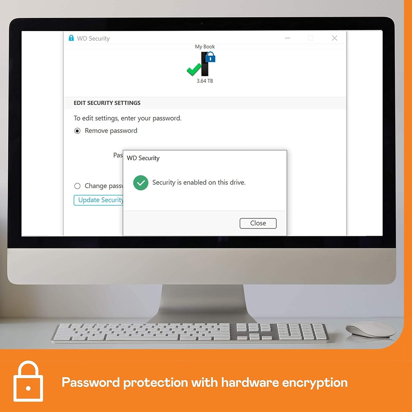 WD 12TB My Book Desktop External Hard Drive, USB 3.0, External HDD with Password Protection and Auto Backup Software - WDBBGB0120HBK-NESN