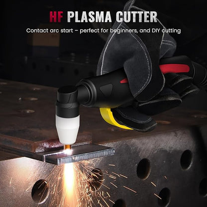bestarc Plasma Cutter, 35Amps 110V Plasma Cutter Machine, IGBT Inverter bestarc Plasma Cutting Machine, 1/4" Clean Cut 1/2" Max Cut, Post Flow, 2T/4T for Beginners DIY