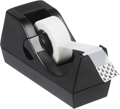 Amazon Basics Weighted Office Desk Tape Dispenser - 3-Pack