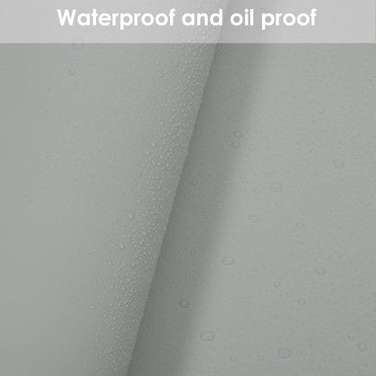 Leather Table Cover,1.8mm Thick,36x60 Inch Table Protector,Table Protector for Dining Room Table,Dining Table Cover,Table Cover Protector,Dining Table Protector(Gray+Gray,36x60)