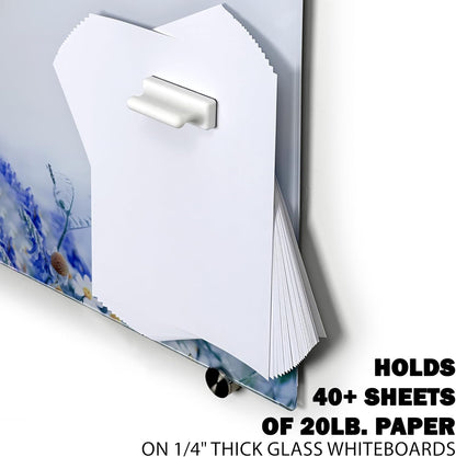 Glassboard Studio Mega Magnets - Neodymium - Heavy Duty, Colorful, Ergonomic, Ideal for Crafting, Quilting, and as Magnetic Knife Holders (12, Ice Blue Pawn)