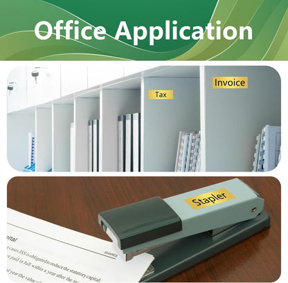 3-Pack TZe TZ Tape Compatible with Brother P Touch Label Maker Tape TZe-841 TZ-841 TZe841 TZ841 Label Tape 18mm 0.7 Laminated Black on Gold for PT D400 D450 D600 D610 P710BT