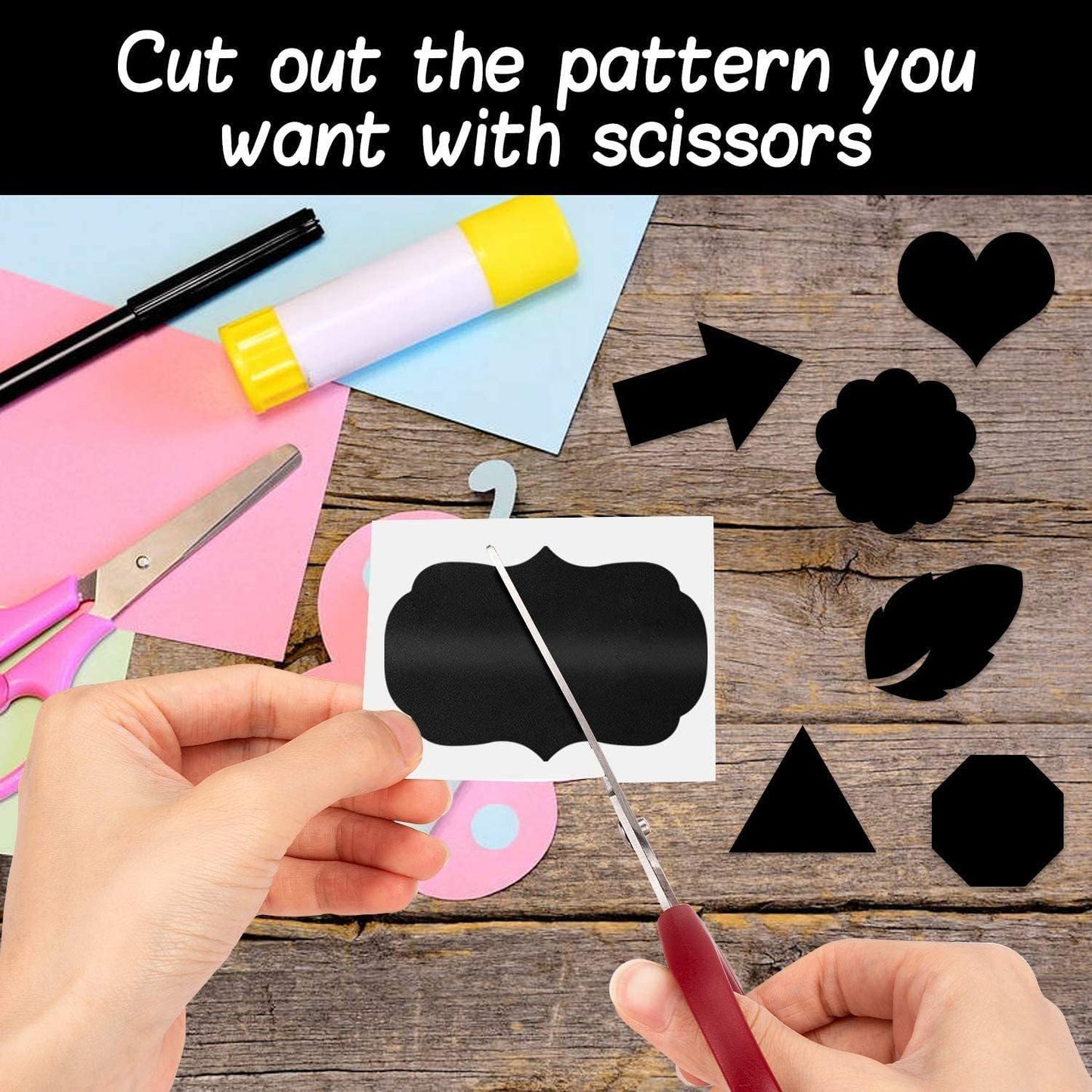 Chalkboard Labels 180 Pcs Waterproof Reusable Label for Food Containers Chalk Sticker Labels with 2 Liquid Chalk Markers for Mason Jars, Parties Decoration, Craft Rooms, Storage, Home, Kitchen