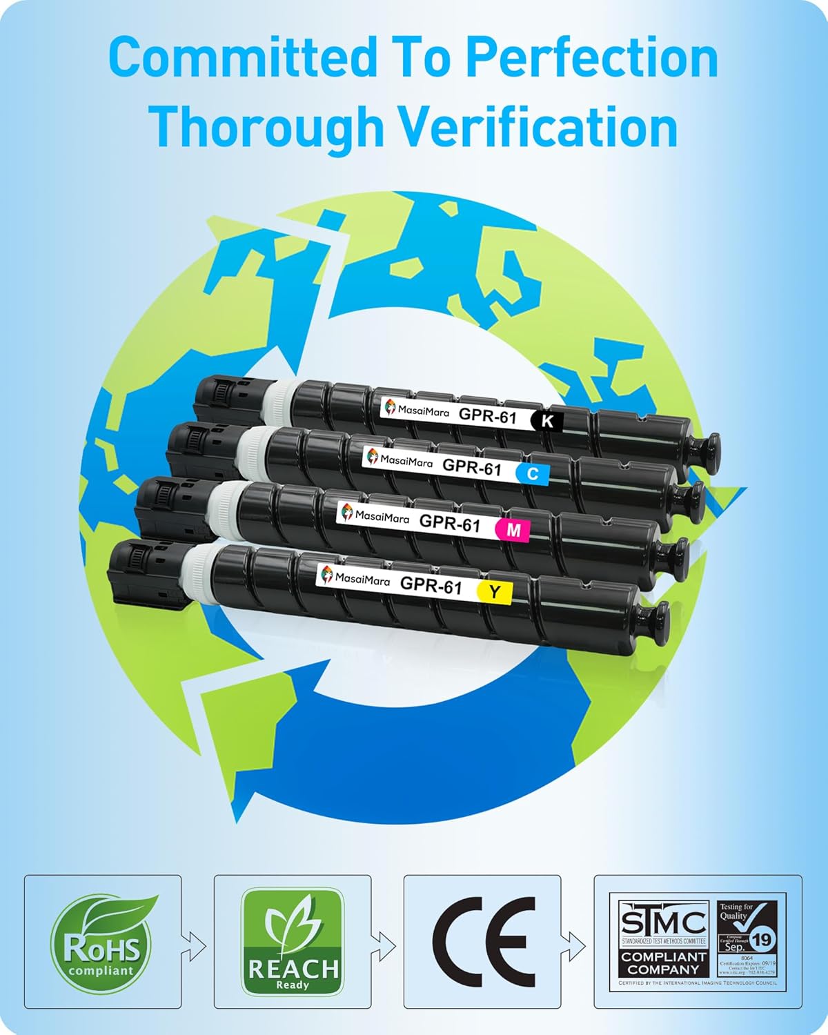 MasaiMara GPR-61 GPR61 High Yield Toner Cartridge Replacement for Canon ImageRUNNER Advance DX C5840 C5840i C5850 C5850i C5860 C5860i C5870 C5870i Printers