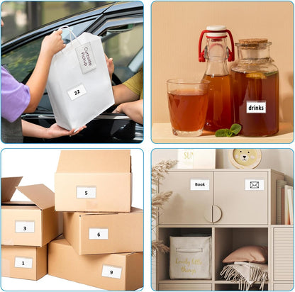 50 Pack Clear Adhesive Pockets Self Adhesive Index Card Pockets with Top Open Plastic Label Holders for Storage Bins Waterproof Business Card Sleeve Label Pockets for Planners Index Cards(3.93x2.36In)