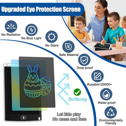20 PCS LCD Writing Tablet for Kids White Doodle Boards 8.5" Reusable Writing Tablets Drawing Pads Kids LCD Drawing Tablet Bulk for Office Class Education Toys Gifts for Boys Girls 3-10