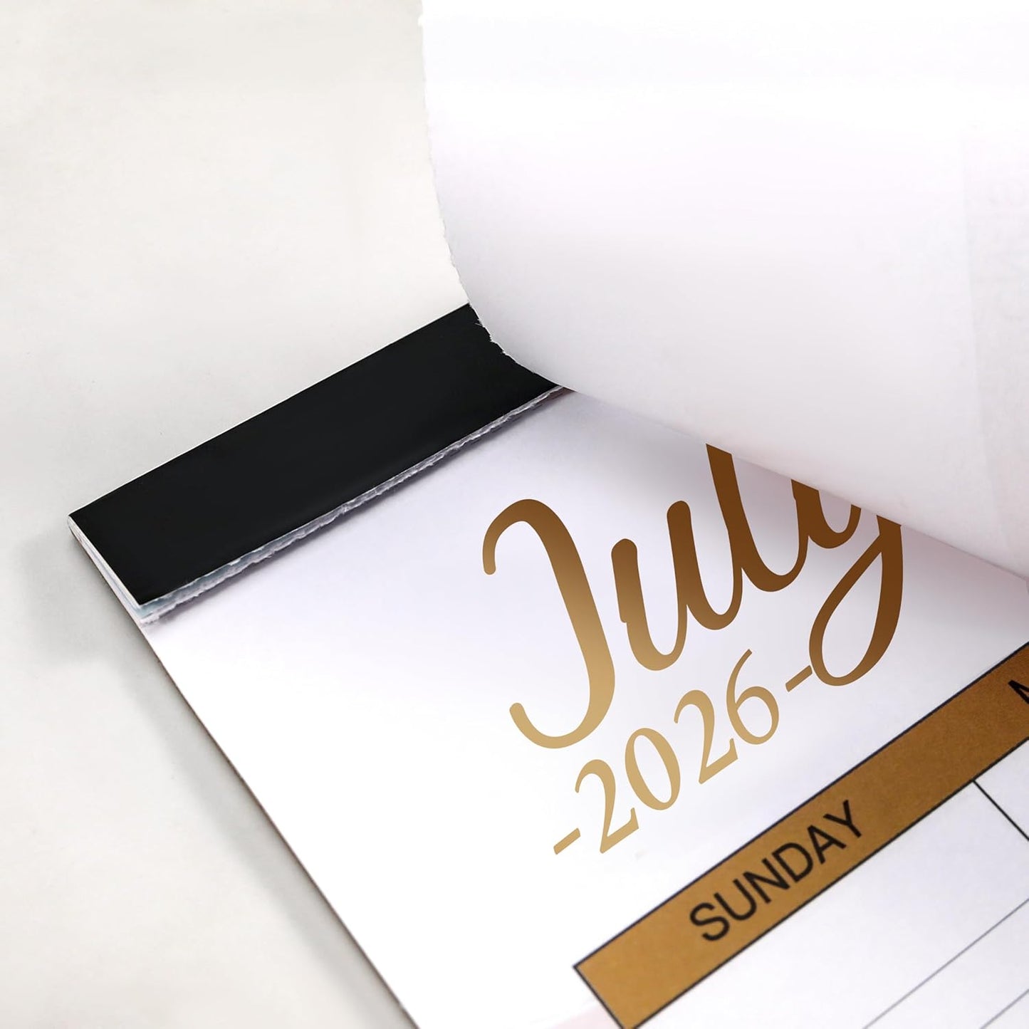 2026 Desk Calendar - 2026 Calendar from January 2026 - December 2026, 17" x 12", Calendar Wall/Desk 12 Month with Protector Corner, Large Blocks