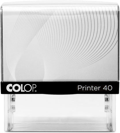 COLOP Large Size Self Inking Custom Signature Stamp - Choose from 15 Ink Colors