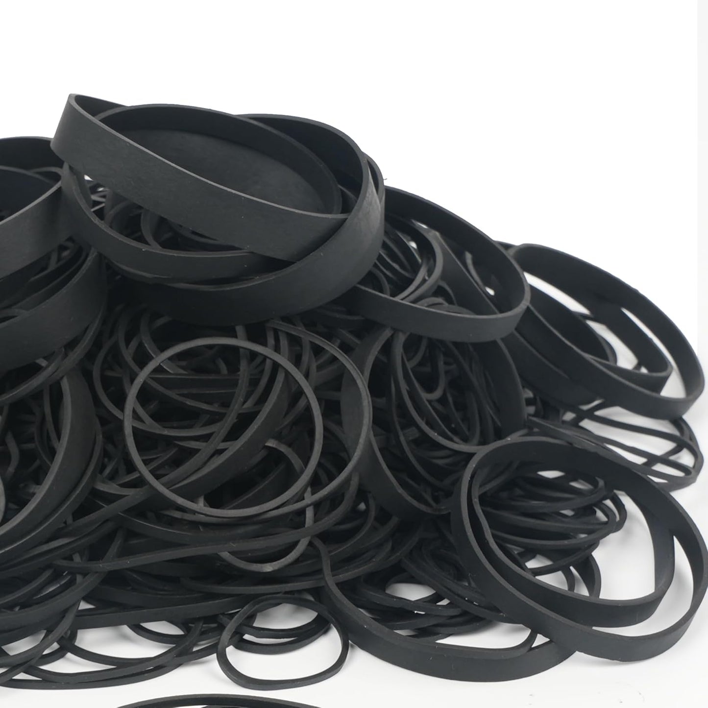 Rubber Bands Assorted Sizes Black Elastic Bands Tactical rubber bands for Office supplies 0.5lbs size10,size#16,size#33,size#64,size#84,size(4-4/5" x 1/16")