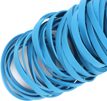 AMUU Rubber Bands Size # 64 Blue 0.5bl Rubber Band 110pcs #64 rubber band for Office Supplies Home money File Folders Strong Elastic Rubber Bands