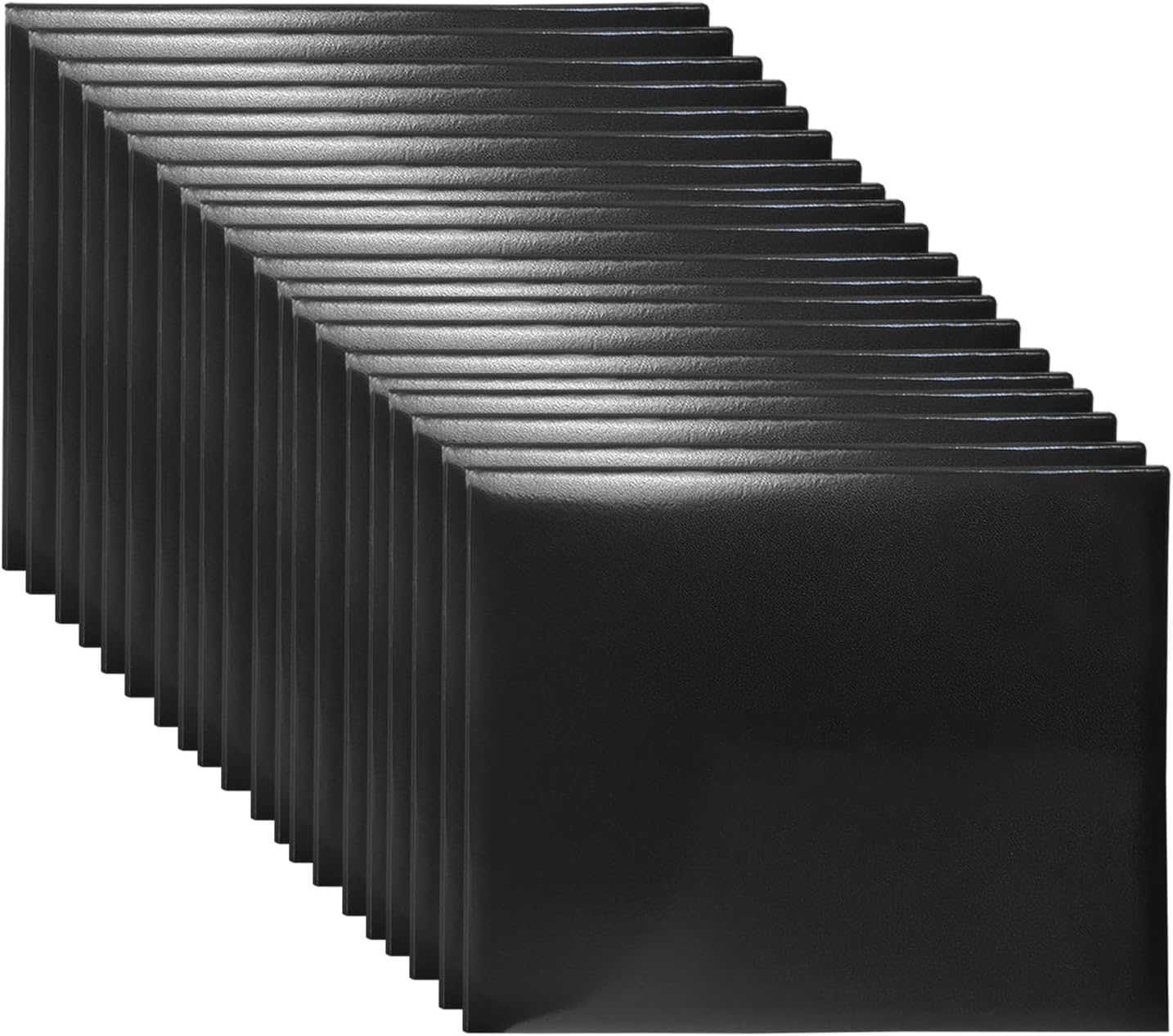 Certificate Holders 8.5"x11" Graduation Diploma Cover Document Leather Folders,Black-20 Pack