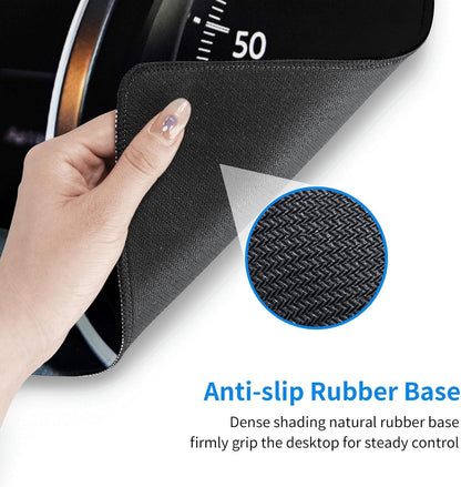 Automobile Dashboard Race Car Mouse Pad, Racing Car Large Big Gaming Mouse Pad Desk Pad, Mousepad with Non-Slip Rubber Base, Extended XXL Mouse Mat for Computer Laptop Office Accessories