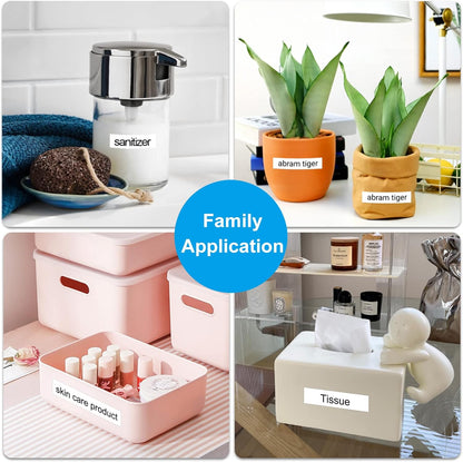 2PK TZe231 Label Maker Tapes Replacement for Brother P Touch Label Tape 12mm 0.47 Laminated White TZe-231 TZ-231 Compatible with Brother PTD220 PTH110 PTD400 PTD600 PT1900/1910