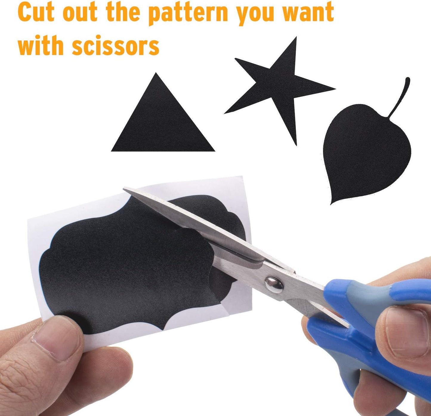 ONUPGO Chalkboard Labels-180pcs Waterproof Reusable Blackboard Stickers with 1 Liquid Chalk Marker for Mason Jars, Parties Decoration, Craft Rooms, Weddings, Storage, Organize Your Home & Kitchen