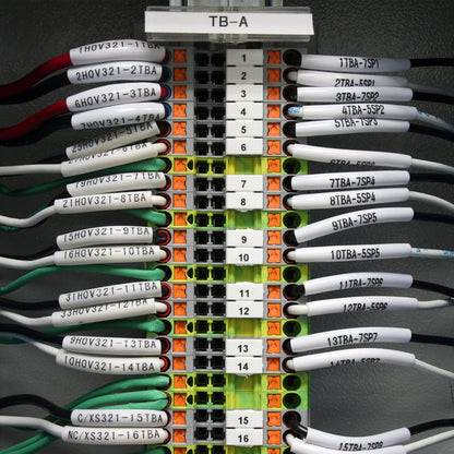 NineLeaf 2PK Compatible for Ptouch HSe-221 HSe221 HS-221 HS221 8.8mm 0.34 Black on White Heat Shrink Tubes for PT-D400 PT-D400AD PT-D450 PT-D600 Label Maker Tapes