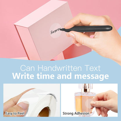 1 Inch Round Color Coding Labels, 1000 Dots Per Roll Transparent Color Coded Dot Stickers, Round Color Dot Labels for Organizing, Filing, and Storage