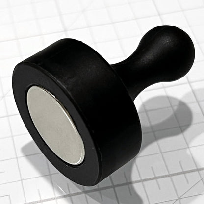 GLASSBOARD STUDIO Powerful Neodymium Magnets, Pawn-Shaped - Strong Fridge/Refrigerator and Whiteboard Magnet, Ideal for Office, Kitchen, Crafts - Rare Earth, Heavy Duty (2, Citrus Green)